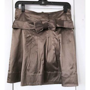 H&M Brown belted skirt sz US 6, EU 36, small